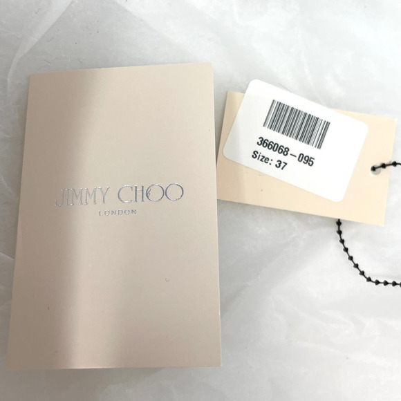 Jimmy Choo Marion Suede Platform Sandal In Tobacco Brown Size 7 - Picture 7 of 9